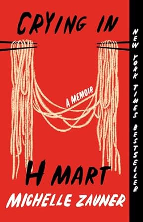 Book cover, Crying in H Mart by Michelle Zauner