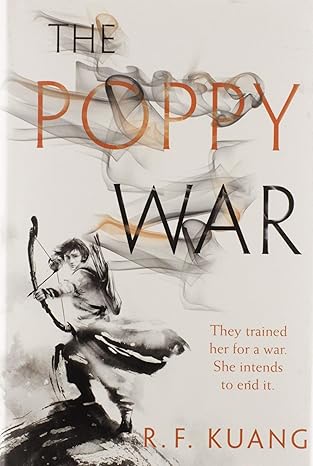 Book cover for The Poppy War by R.F. Kuang